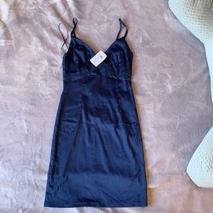 never worn w tags mini satin dress